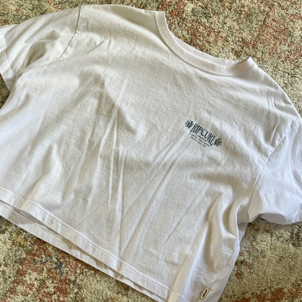 Rip Curl Kids Cream Short Sleeve Tee